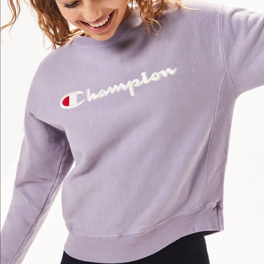 Lavender Champion Sweatshirt